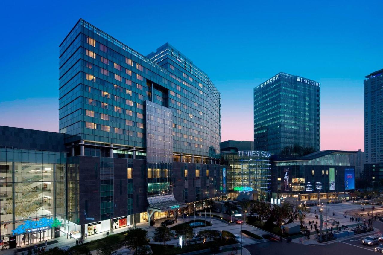 Hotel Courtyard By Marriott Seoul Times Square Exterior foto